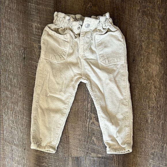Zara Other - Zara Tan Corduroy Pants